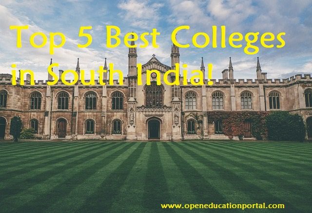 top colleges in south india